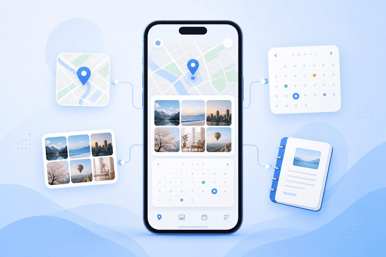 Life Tracker 주요 기능 연결